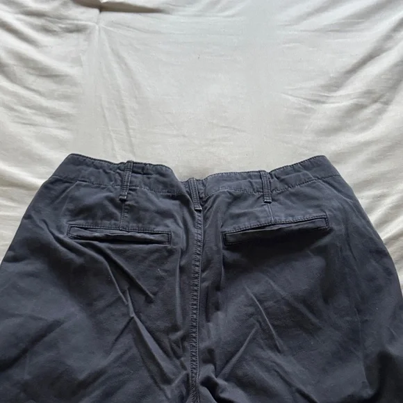 GAP Women's Charcoal Straight Leg Pants - Picture 7 of 7
